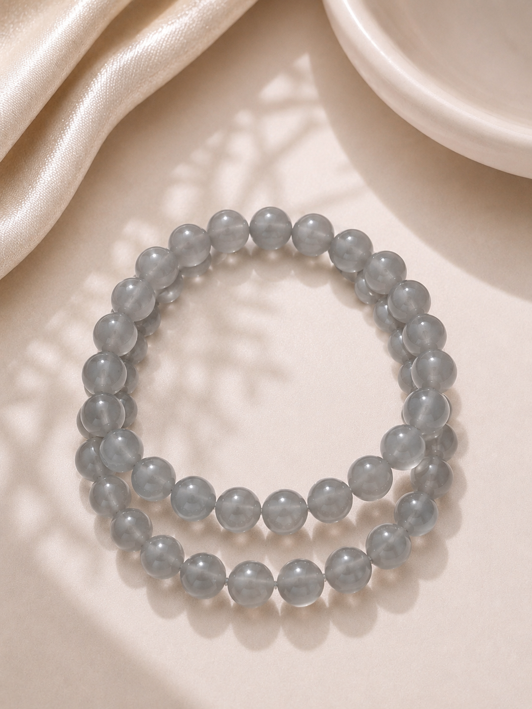 Crystal Glow Beaded Bracelet