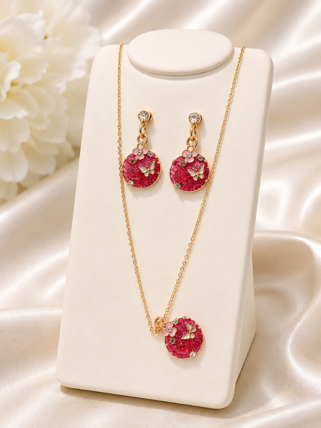 Butterfly Blossom Jewelry Set