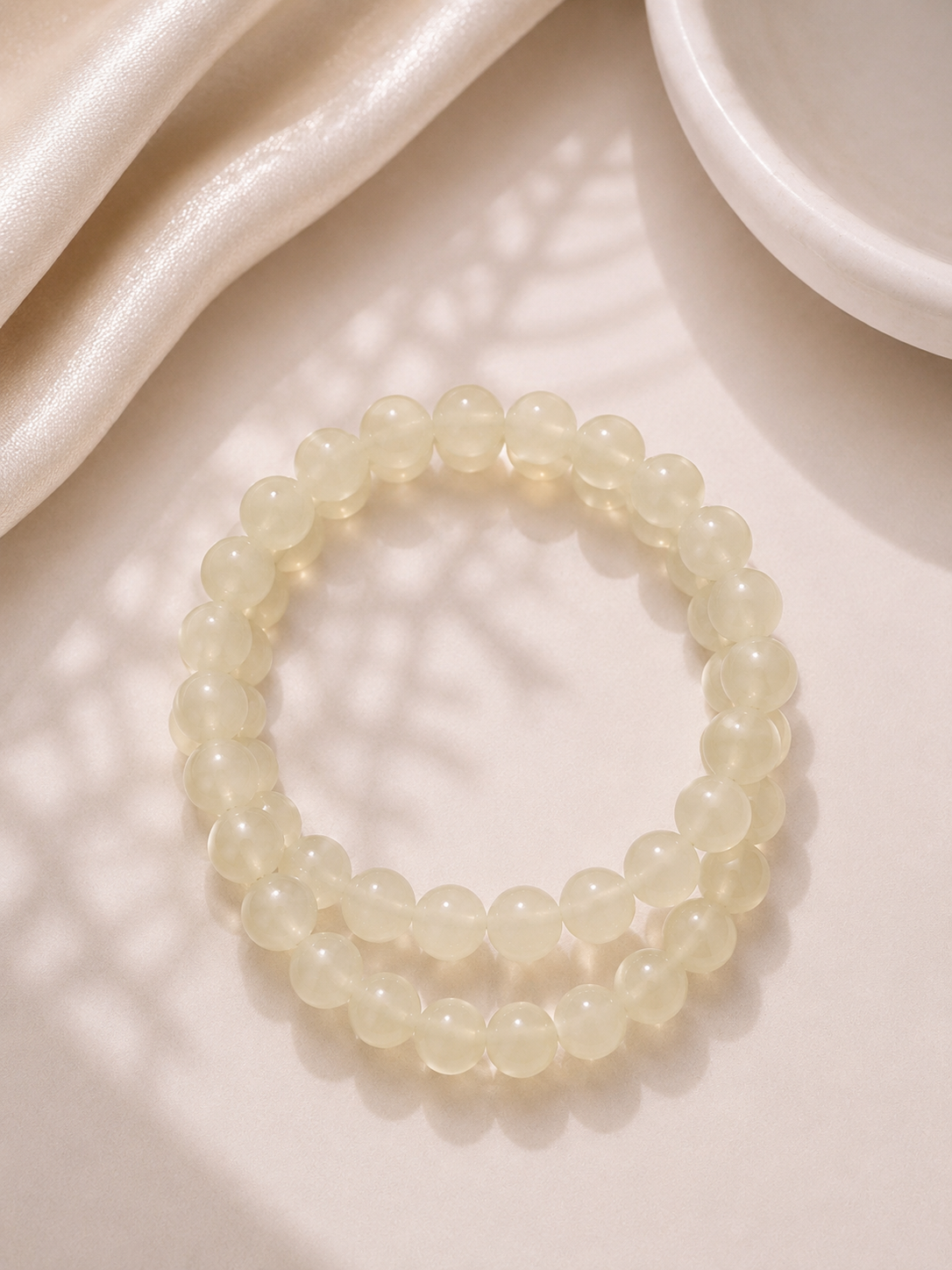 Crystal Glow Beaded Bracelet