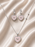 Butterfly Heart Jewelry Set