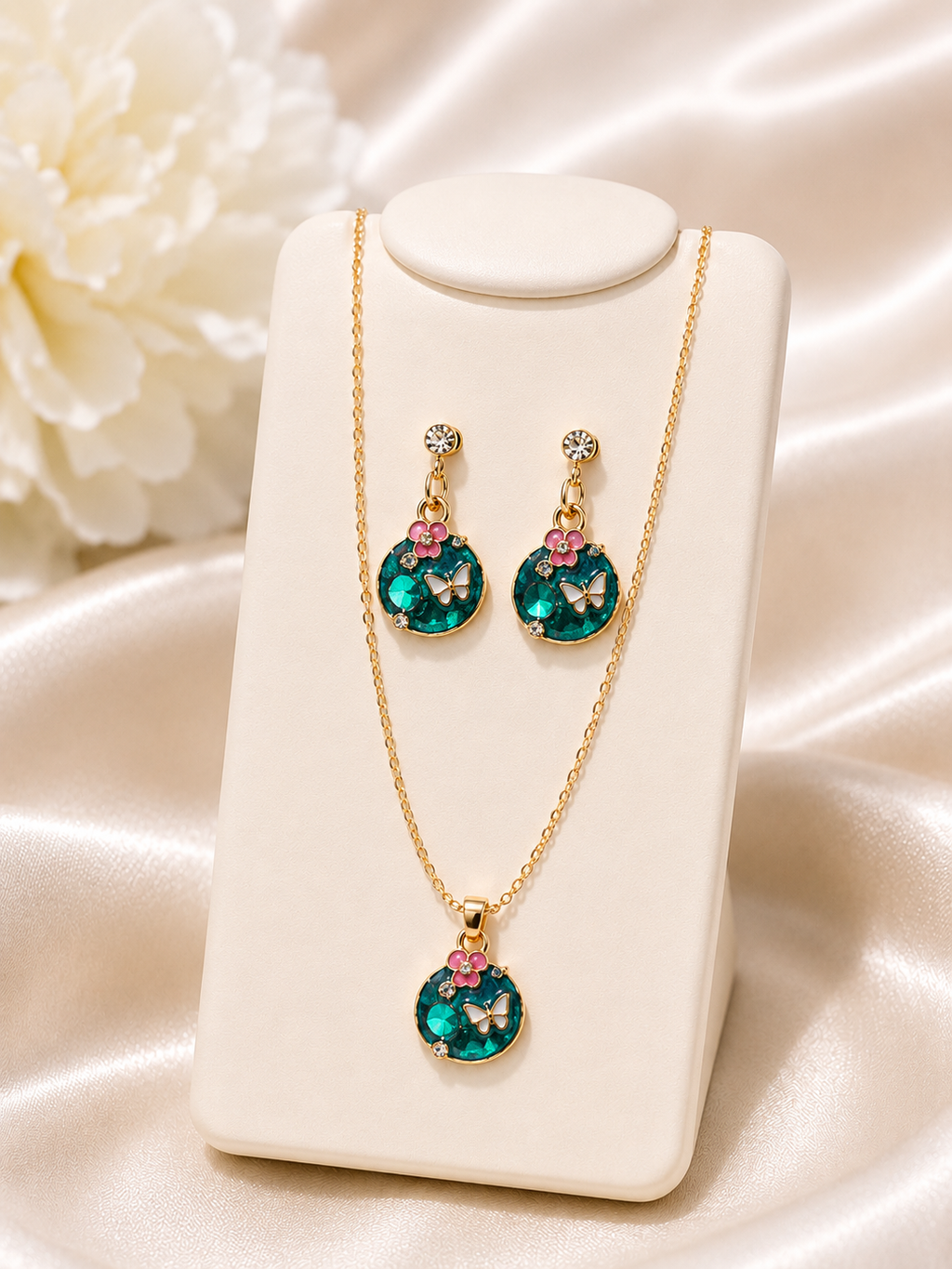 Butterfly Blossom Jewelry Set